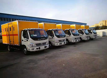 神湾镇爆破器材运输车